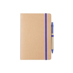 Cahier Pratique Éco-responsable en Carton Recyclé Esteka Matières : carton recyclé Couleurs : bleu