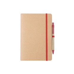Cahier Pratique Éco-responsable en Carton Recyclé Esteka Matières : carton recyclé Couleurs : vert objet publicitaire robuste