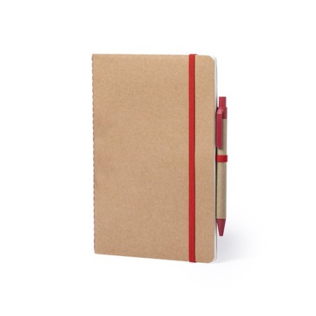 Cahier Pratique Éco-responsable en Carton Recyclé Esteka Matières : carton recyclé Couleurs : noir accessoire événementiel uniqu