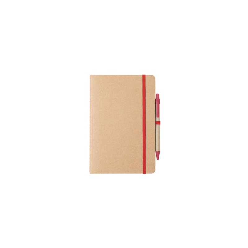 Cahier Pratique Éco-responsable en Carton Recyclé Esteka Matières : carton recyclé Couleurs : noir accessoire événementiel uniqu