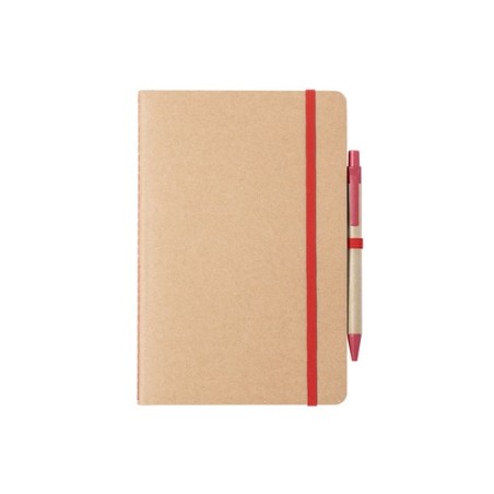 Cahier Pratique Éco-responsable en Carton Recyclé Esteka Matières : carton recyclé Couleurs : noir accessoire événementiel uniqu