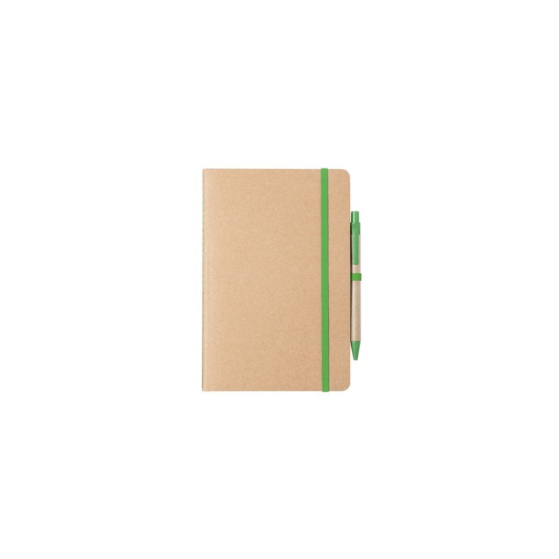 Cahier Pratique Éco-responsable en Carton Recyclé Esteka Matières : carton recyclé Couleurs : noir cadeau client original