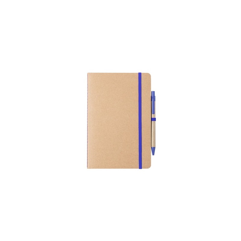 Cahier Pratique Éco-responsable en Carton Recyclé Esteka Matières : carton recyclé Couleurs : noir personnalisation sur mesure