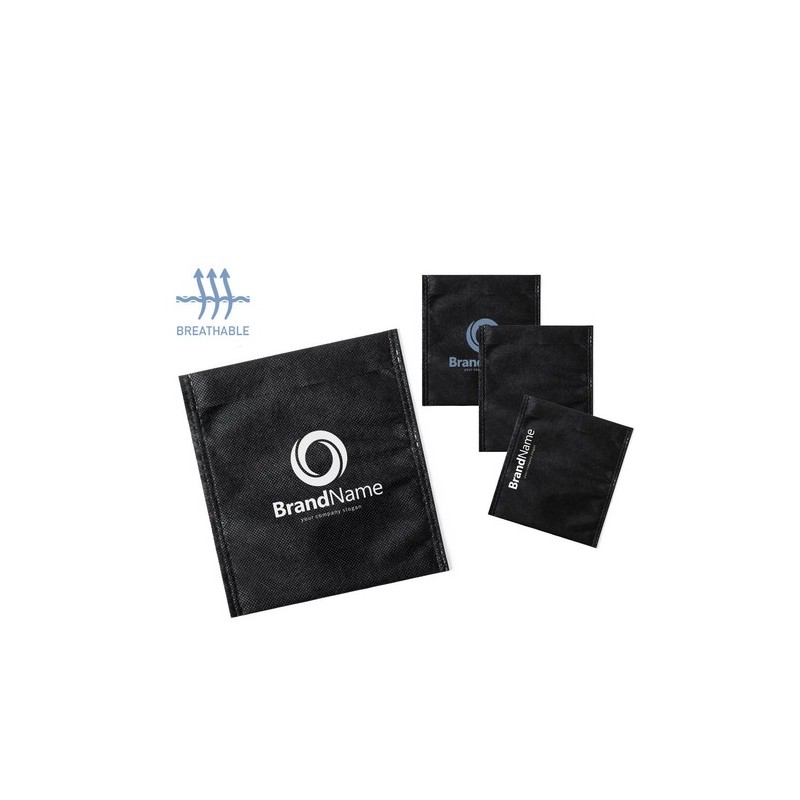 Housse de Masque Personnalisable Éco-responsable Yator Matières : polypropylène (PP) Couleurs : noir personnalisable avec votre 