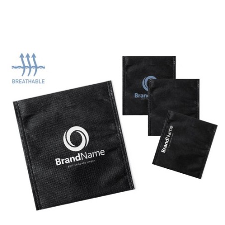 Housse de Masque Personnalisable Éco-responsable Yator Matières : polypropylène (PP) Couleurs : noir personnalisable avec votre 