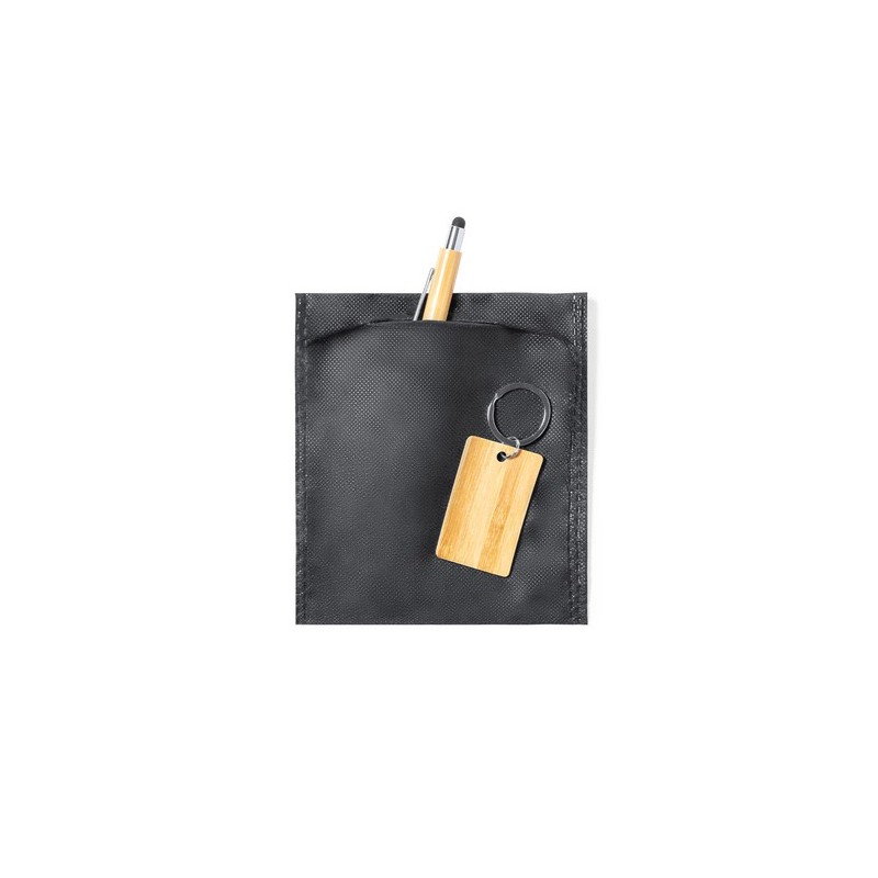 Housse de Masque Personnalisable Éco-responsable Yator Matières : polypropylène (PP) Couleurs : noir marquage laser ultra précis