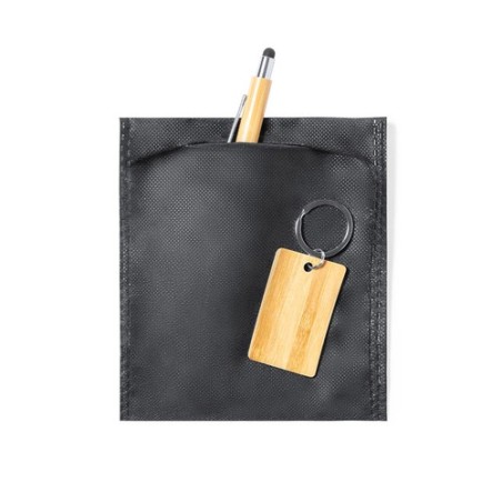 Housse de Masque Personnalisable Éco-responsable Yator Matières : polypropylène (PP) Couleurs : noir marquage laser ultra précis