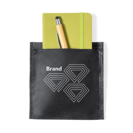 Housse de Masque Personnalisable Éco-responsable Yator Matières : polypropylène (PP) Couleurs : noir livraison express 24h 48h