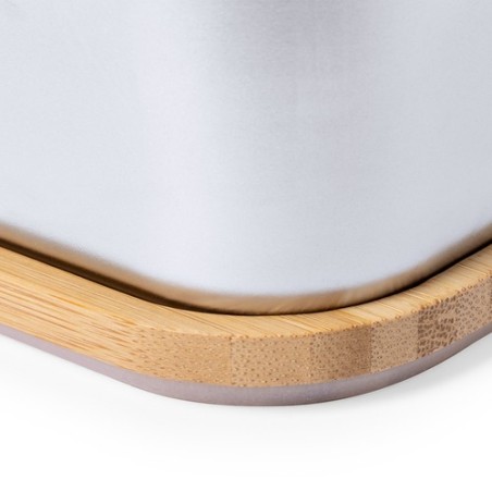 Gamelle Éco-responsable Personnalisée - Lunch Box pas cher Sariul Matières : bambou marquage laser ultra précis