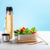 Gamelle Éco-responsable Personnalisée - Lunch Box pas cher Sariul Matières : bambou objet promotionnel éco-responsable