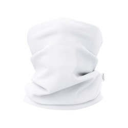 Tour de Cou Antibactérien Personnalisé Nical Matières : polyester Couleurs : blanc