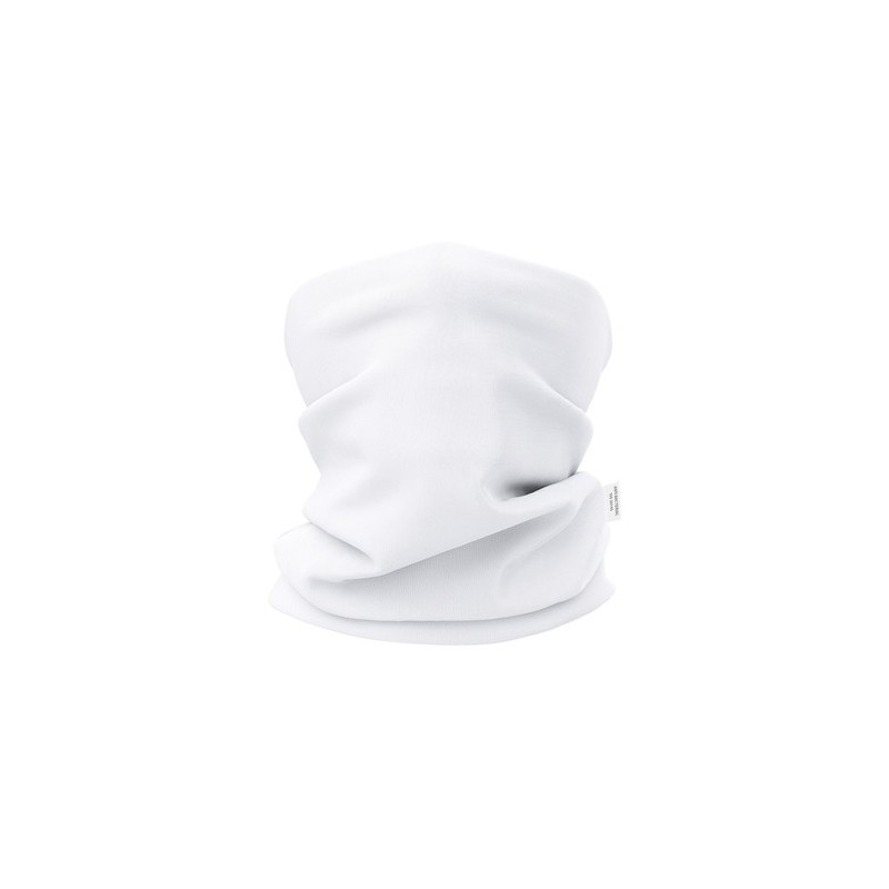 Tour de Cou Antibactérien Personnalisé Nical Matières : polyester Couleurs : blanc