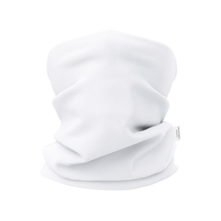 Tour de Cou Antibactérien Personnalisé Nical Matières : polyester Couleurs : blanc