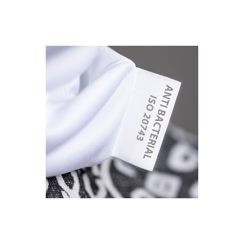 Tour de Cou Antibactérien Personnalisé Nical Matières : polyester Couleurs : blanc cadeau entreprise pas cher