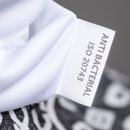 Tour de Cou Antibactérien Personnalisé Nical Matières : polyester Couleurs : blanc cadeau entreprise pas cher