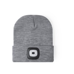 Bonnet Sportif Lumineux Personnalisé Koppy Matières : acrylique Couleurs : gris