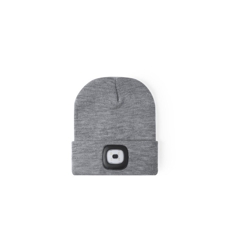 Bonnet Sportif Lumineux Personnalisé Koppy Matières : acrylique Couleurs : noir personnalisation rapide en France