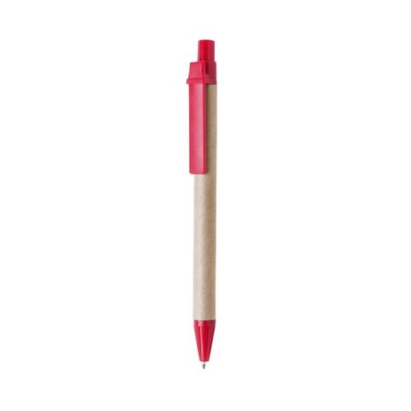 Stylo bille  personnalisé Compo Matières : carton recyclé Couleurs : vert objet promotionnel éco-responsable