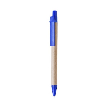 Stylo bille  personnalisé Compo Matières : carton recyclé Couleurs : vert goodies publicitaire durable