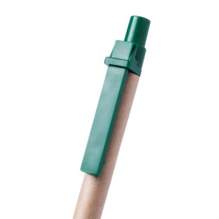 Stylo bille  personnalisé Compo Matières : carton recyclé Couleurs : noir cadeau affaires élégant