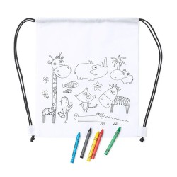 Sac à Dos Personnalisable pour Enfants Wizzy Matières : polypropylène (PP) Couleurs : blanc cadeau entreprise pas cher