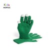 Gants Tactiles Personnalisés Éco-responsables pour Enfants Pigun Matières : acrylique Couleurs : jaune impression haute définiti