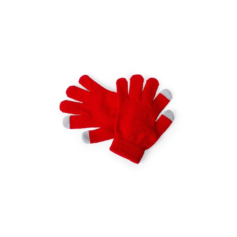Gants Tactiles Personnalisés Éco-responsables pour Enfants Pigun Matières : acrylique Couleurs : jaune objet publicitaire robust
