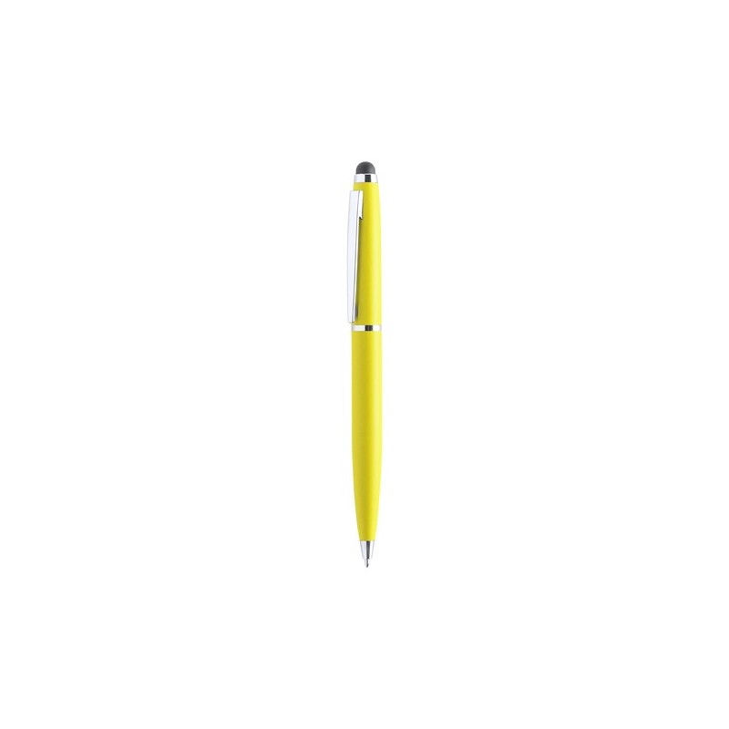 Stylet Bille Multifonction Personnalisé Publicitaire - Walik Matières : métal Couleurs : jaune impression haute définition
