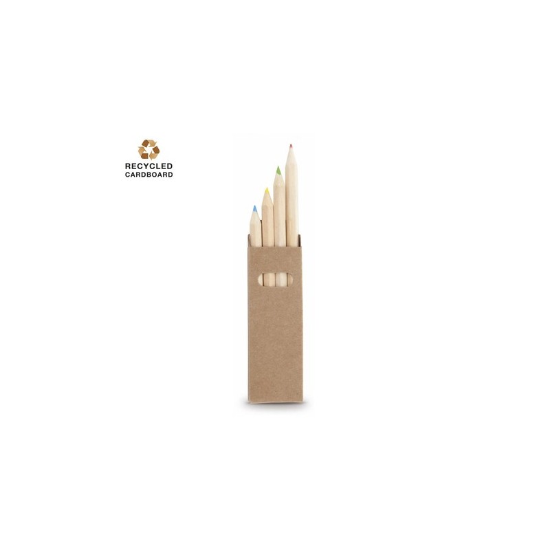 Boîte à crayons personnalisée  Tynie - Cadeau publicitaire pas cher Matières : carton recyclé