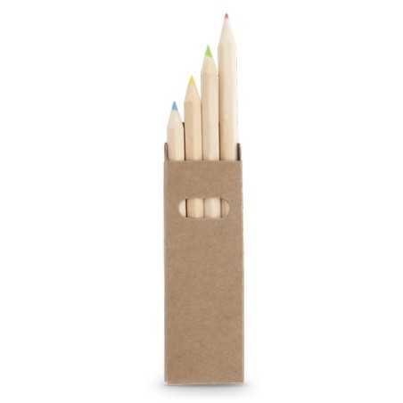Boîte à crayons personnalisée  Tynie - Cadeau publicitaire pas cher Matières : carton recyclé impression haute définition
