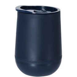 Verre thermique personnalisé pas cher - Rechex Couleurs : bleu marine Matières : polypropylène (PP) recyclé cadeau entreprise pa