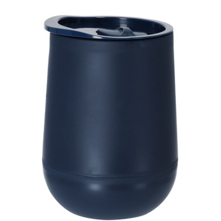 Verre thermique personnalisé pas cher - Rechex Couleurs : bleu marine Matières : polypropylène (PP) recyclé cadeau entreprise pa
