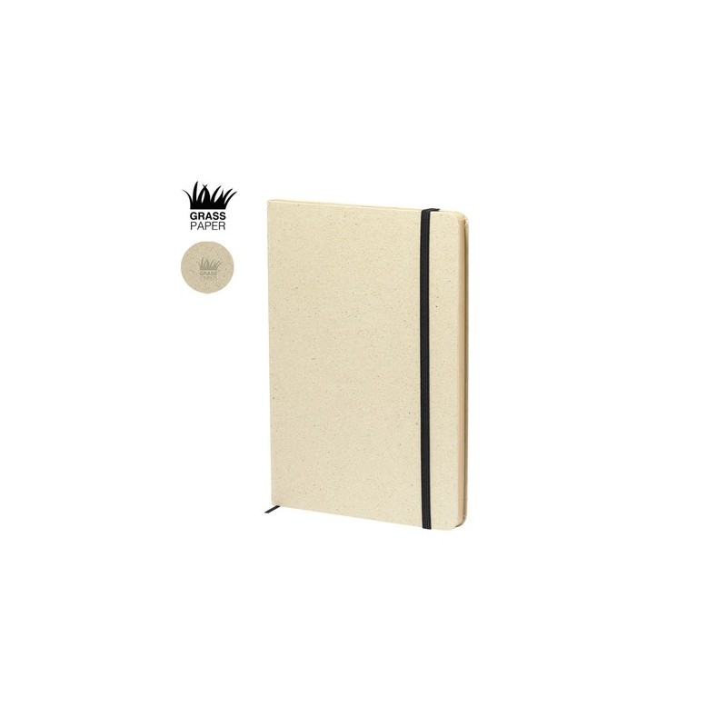 Cahier Personnalisable Éco-responsable - Bloc Notes Yerx Matières : papier à base d'herbe