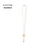 Lanyard Éco-responsable Personnalisable de Gibons Matières : bambou