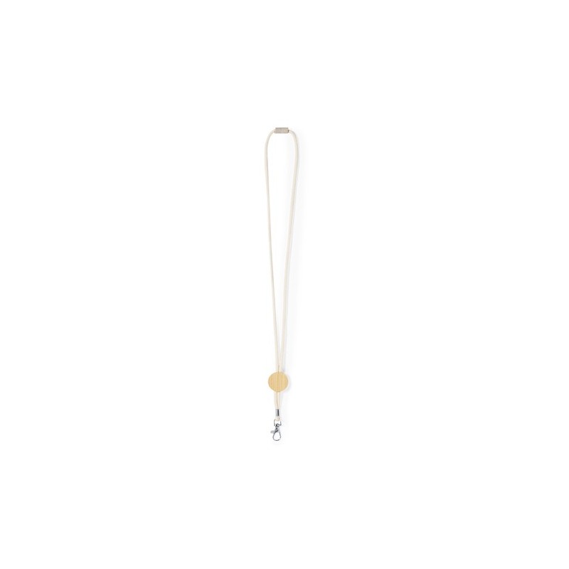 Lanyard Éco-responsable Personnalisable de Gibons Matières : bambou personnalisable avec votre logo