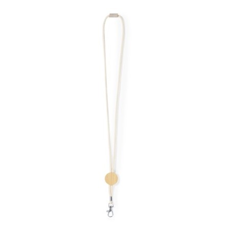 Lanyard Éco-responsable Personnalisable de Gibons Matières : bambou personnalisable avec votre logo