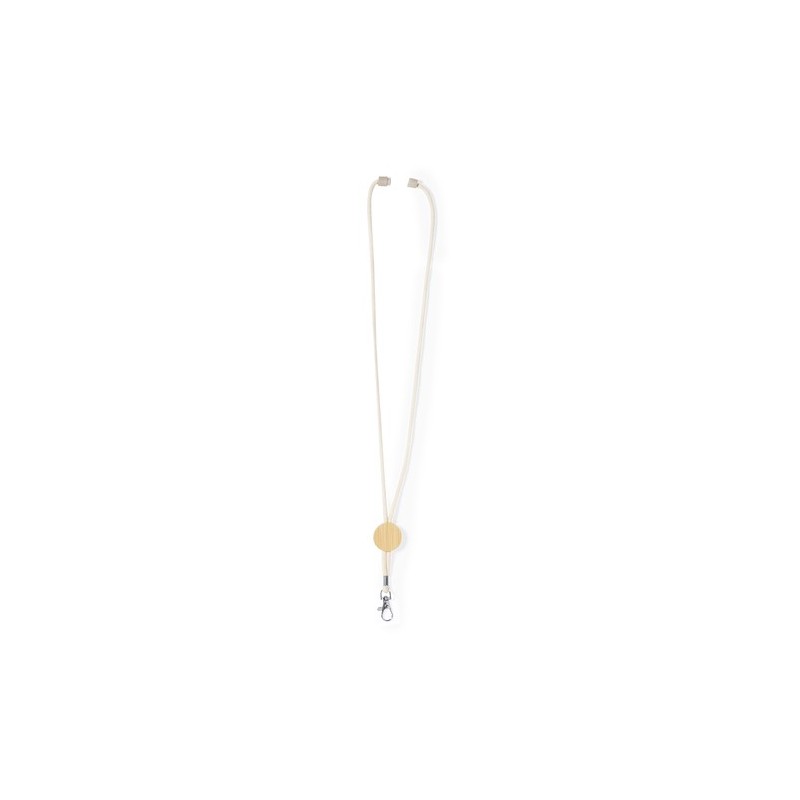 Lanyard Éco-responsable Personnalisable de Gibons Matières : bambou cadeau entreprise pas cher