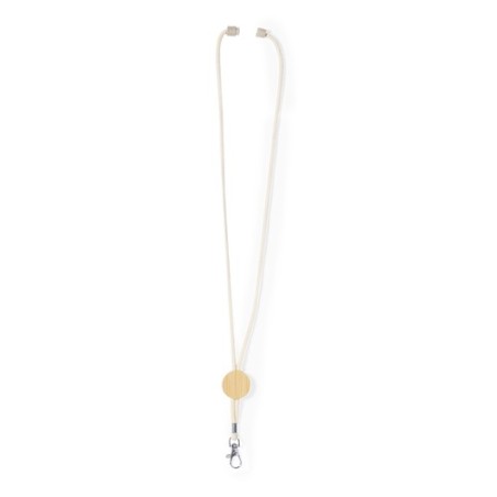 Lanyard Éco-responsable Personnalisable de Gibons Matières : bambou cadeau entreprise pas cher