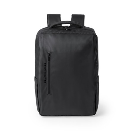 Sac à Dos Personnalisé Éco-Cuir Premium pour Professionnels - Ladian Matières : PU Couleurs : noir