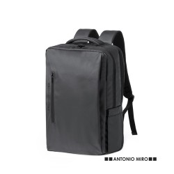 Sac à Dos Personnalisé Éco-Cuir Premium pour Professionnels - Ladian Matières : PU Couleurs : noir 2