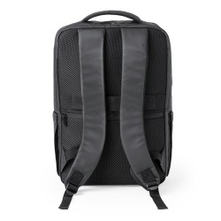 Sac à Dos Personnalisé Éco-Cuir Premium pour Professionnels - Ladian Matières : PU Couleurs : noir goodies publicitaire événemen