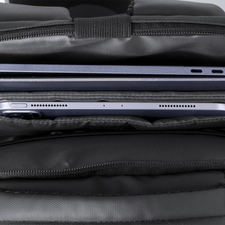Sac à Dos Personnalisé Éco-Cuir Premium pour Professionnels - Ladian Matières : PU Couleurs : noir livraison express 24h 48h