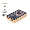 Batterie Éco-responsable Personnalisée 5000 mAh Power Bank Dominik pas cher Matières : bambou