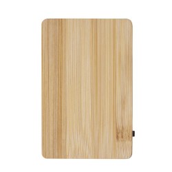 Batterie Éco-responsable Personnalisée 5000 mAh Power Bank Dominik pas cher Matières : bambou livraison express 24h 48h