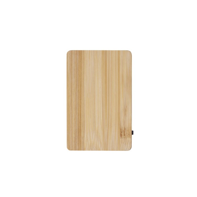Batterie Éco-responsable Personnalisée 5000 mAh Power Bank Dominik pas cher Matières : bambou livraison express 24h 48h