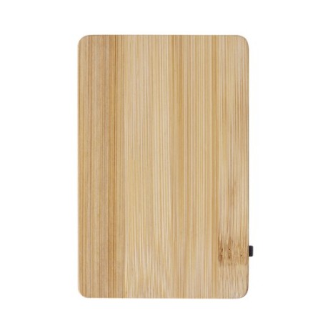 Batterie Éco-responsable Personnalisée 5000 mAh Power Bank Dominik pas cher Matières : bambou livraison express 24h 48h
