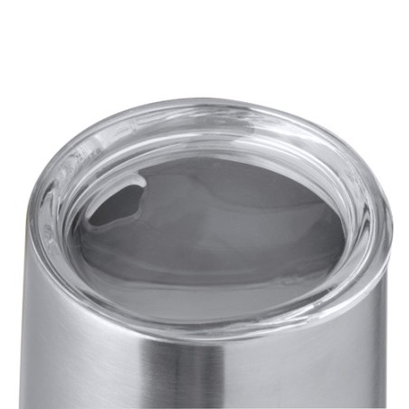 Mug Isotherme Éco-responsable Personnalisé Thermique Yarton Couleurs : argenté Matières : acier inoxydable recyclé cadeau entrep