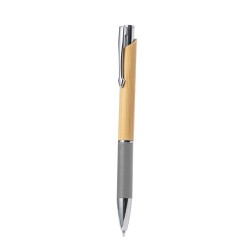 Stylo Éco-responsable Cadeau d'Entreprise Idéal Arvonyx Matières : bambou Couleurs : gris cadeau entreprise pas cher