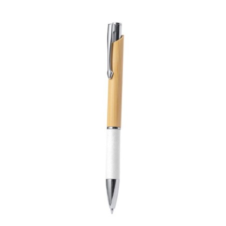 Stylo Éco-responsable Cadeau d'Entreprise Idéal Arvonyx Matières : bambou Couleurs : bleu marine cadeau entreprise pas cher