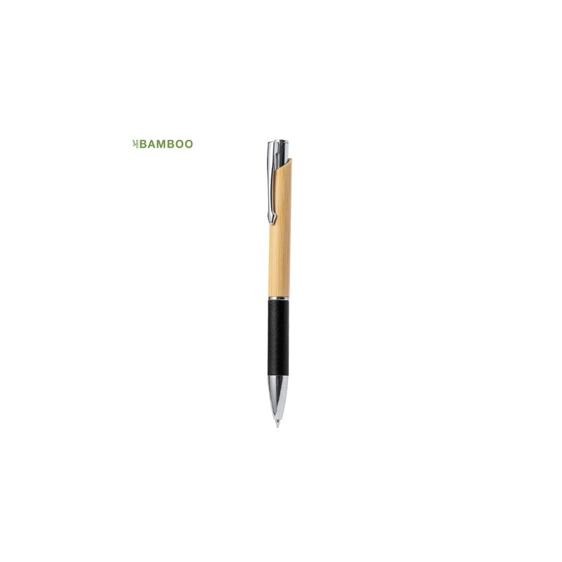Stylo Éco-responsable Cadeau d'Entreprise Idéal Arvonyx Matières : bambou Couleurs : vert objet promotionnel éco-responsable